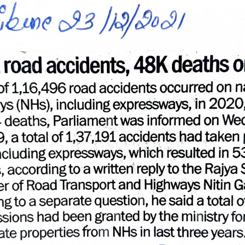 Road Safety News
